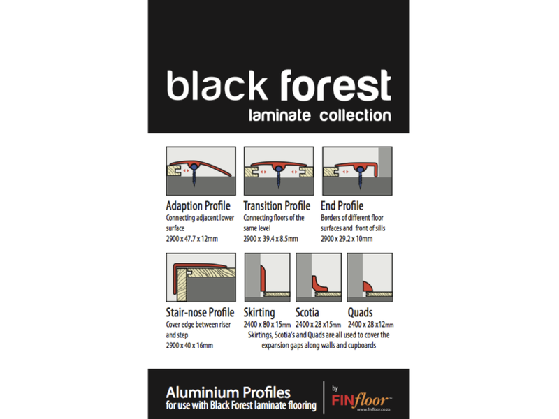 Black Forest accesories at Inovar Floors